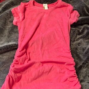 NWT Victoria’s Secret Hot Pink Bathing suit cover med